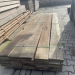 Ca. 35x Purple Heart Planken Fijnbezaagd, 25x200mm, lengte 335cm